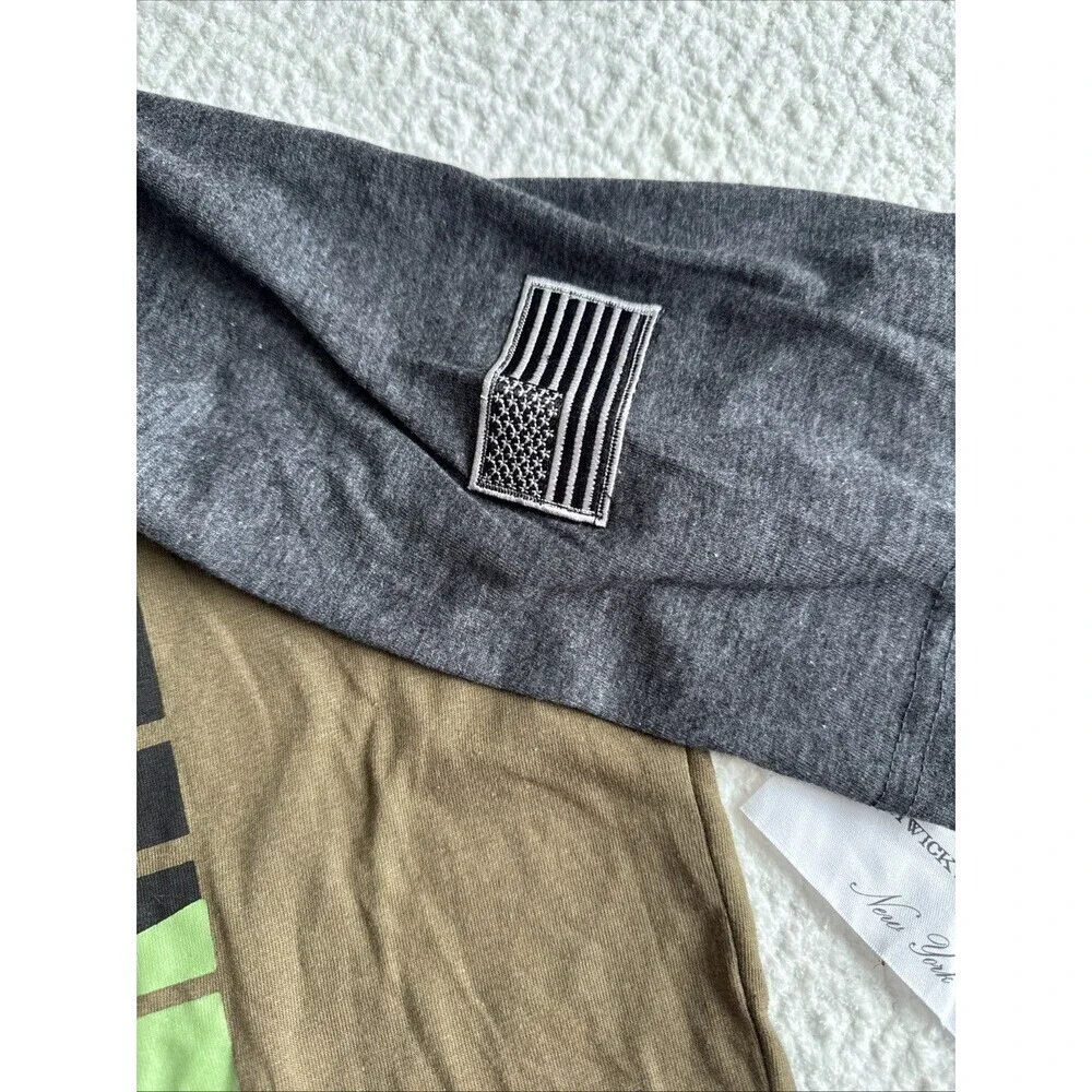 NWT Bushwick Industries Shirt L Tough Military Tough Garments